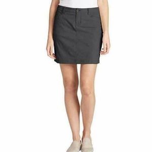 Eddie Bauer Sport Active Skirt Skort Gray 8